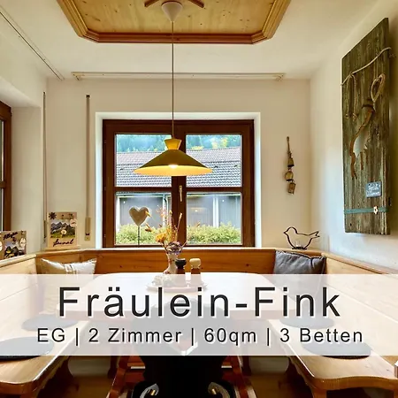 Fraeulein-fink - Alpsee 5 Min - Neue Grosszuegige Suedterrasse Mit Garten - Gratis Wlan - Waschmaschine - Garage * Oberstaufen