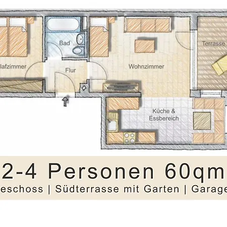 Apartment Fraeulein-fink - Alpsee 5 Min - Neue Grosszuegige Suedterrasse Mit Garten - Gratis Wlan - Waschmaschine - Garage